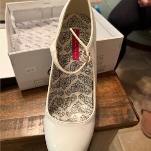 Bordello White Heels for Women